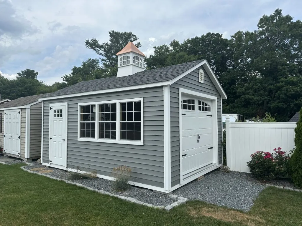 Chateau Delmar shed built by Eastern Shed.