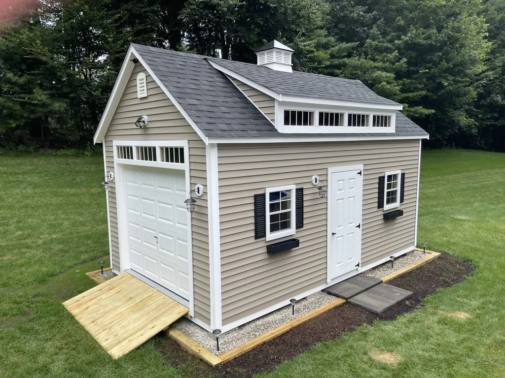 custom shed built by Eastern Shed