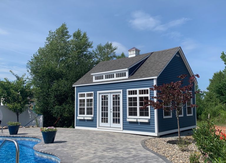 Backyard shed built by Eastern Shed.