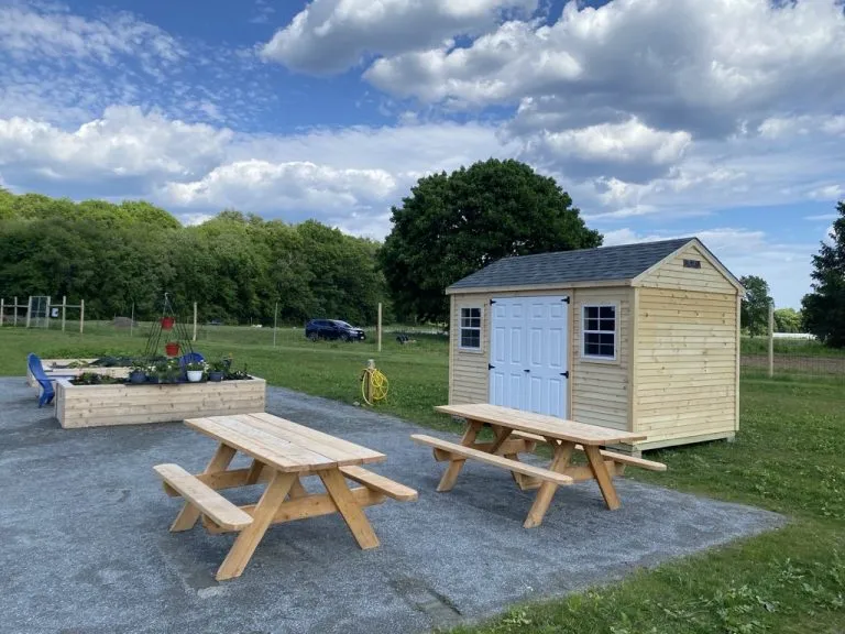Shed built by Eastern Shed.
