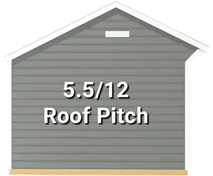 5.5/12 roof pitch graphic