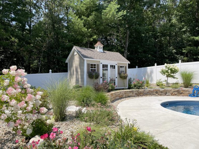 Backyard shed built by Eastern Shed.