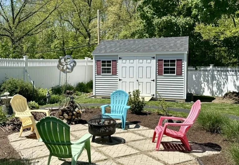 Chateau shed built by Eastern Shed.